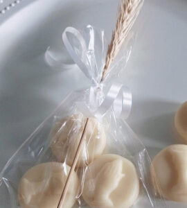 BOLSA DE TRES MEDALLONES DE LECHE